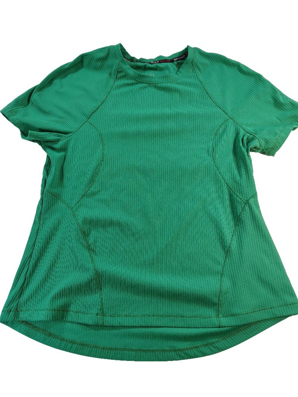 Women's Green Spyder Active Athletic T-Shirt